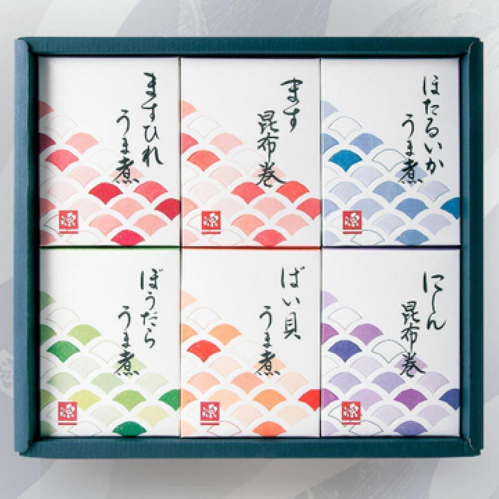 厳選６品セットの商品箱入り画像です。