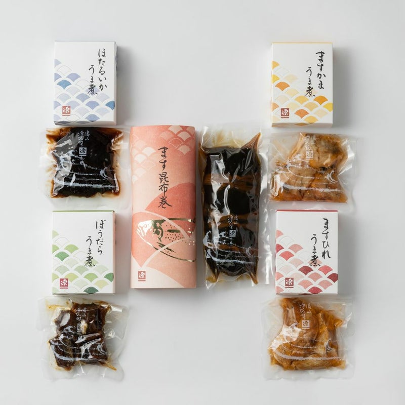 厳選５品セットの内容物が記載された画像です。