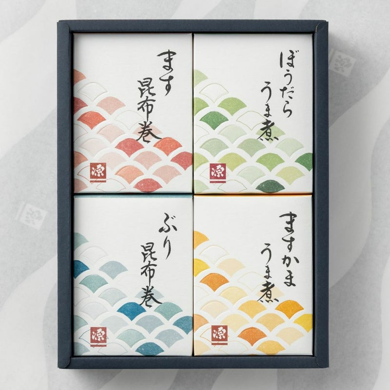 推奨４品セットの商品箱入り画像です。