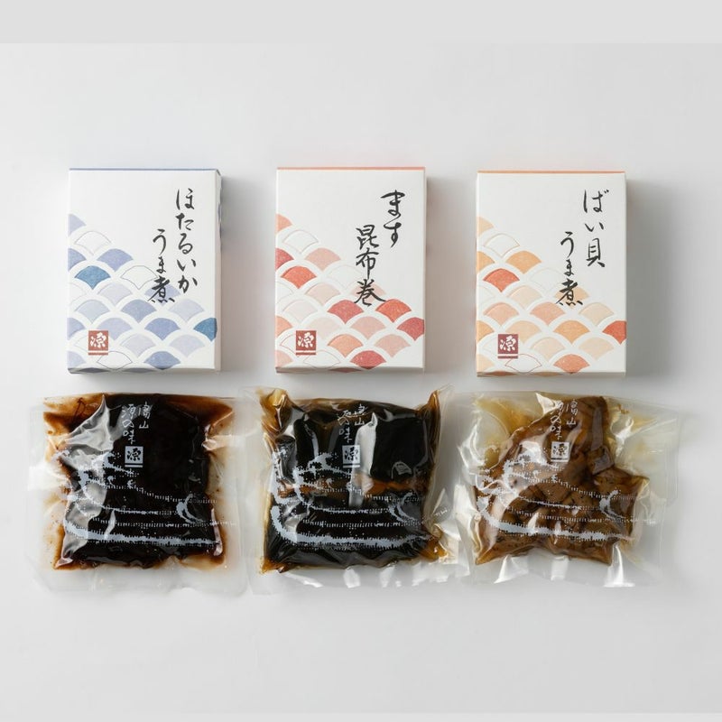 富山・海の幸セットの内容物の状態が分かる画像です。