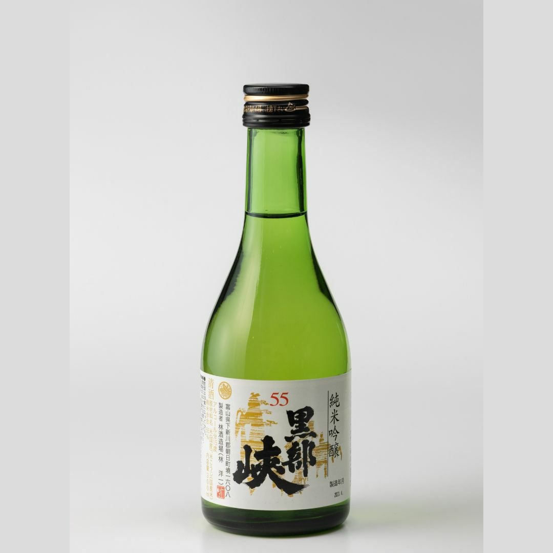 林酒造の「黒部峡 純米吟醸 300ml」の商品画像です。