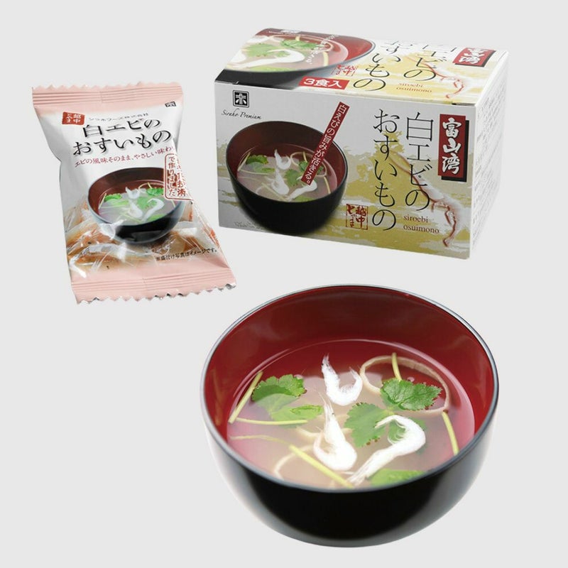 白えびのおすいもののパッケージ&商品画像です。